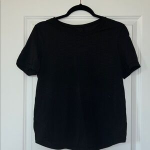 lululemon athletica Black Short Sleeve Tee
